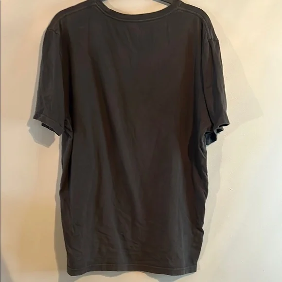 Lucky Brand Black Short Sleeve Tee Classic Casual - Picture 3 of 5